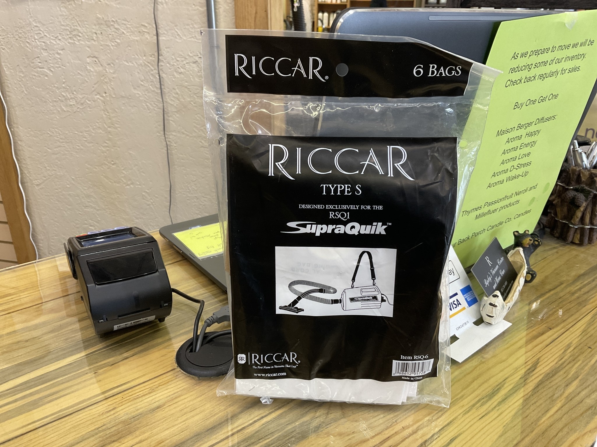 Riccar Riccar SupraQuik Type S Vacuum Bags Ripleys Vacuum Center