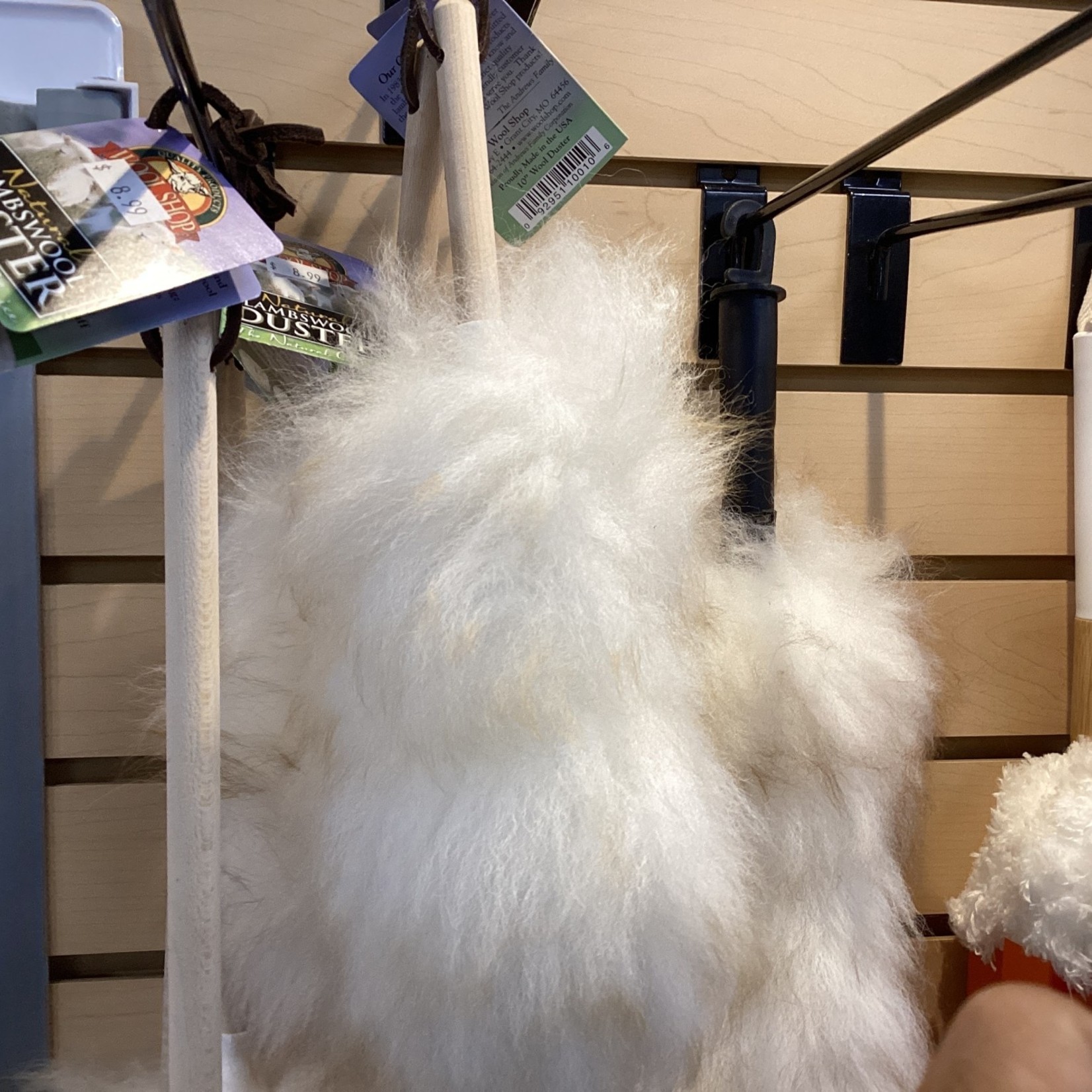 Wool shop Natural Lambswool Duster  half