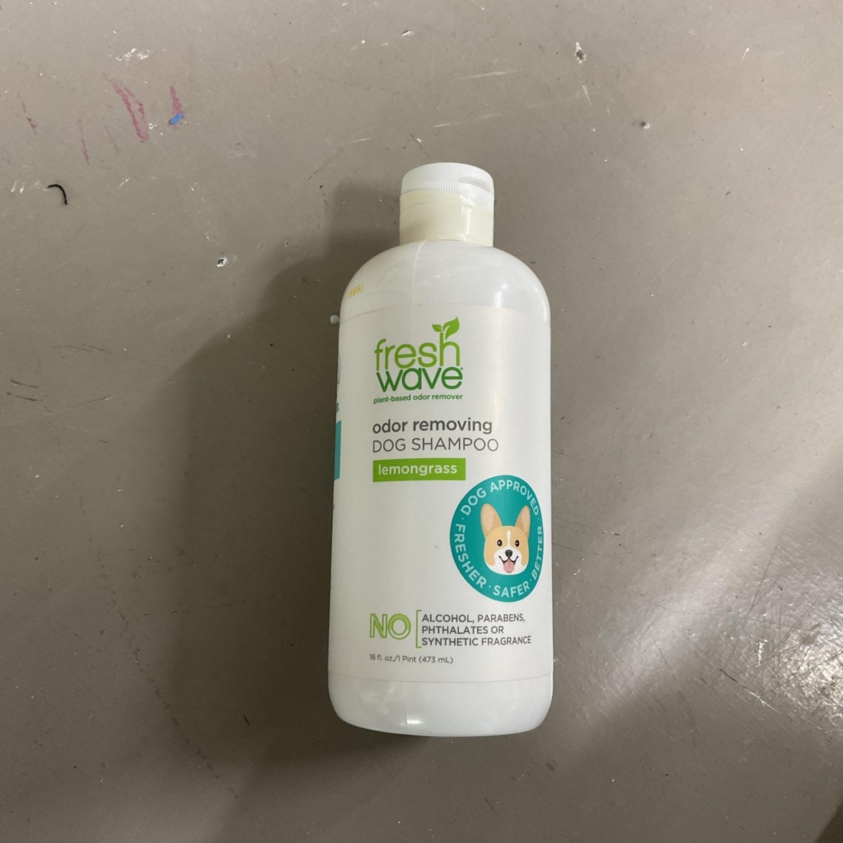 Fresh Wave Odor Removing Dog Shampoo Lemongrass 16 oz