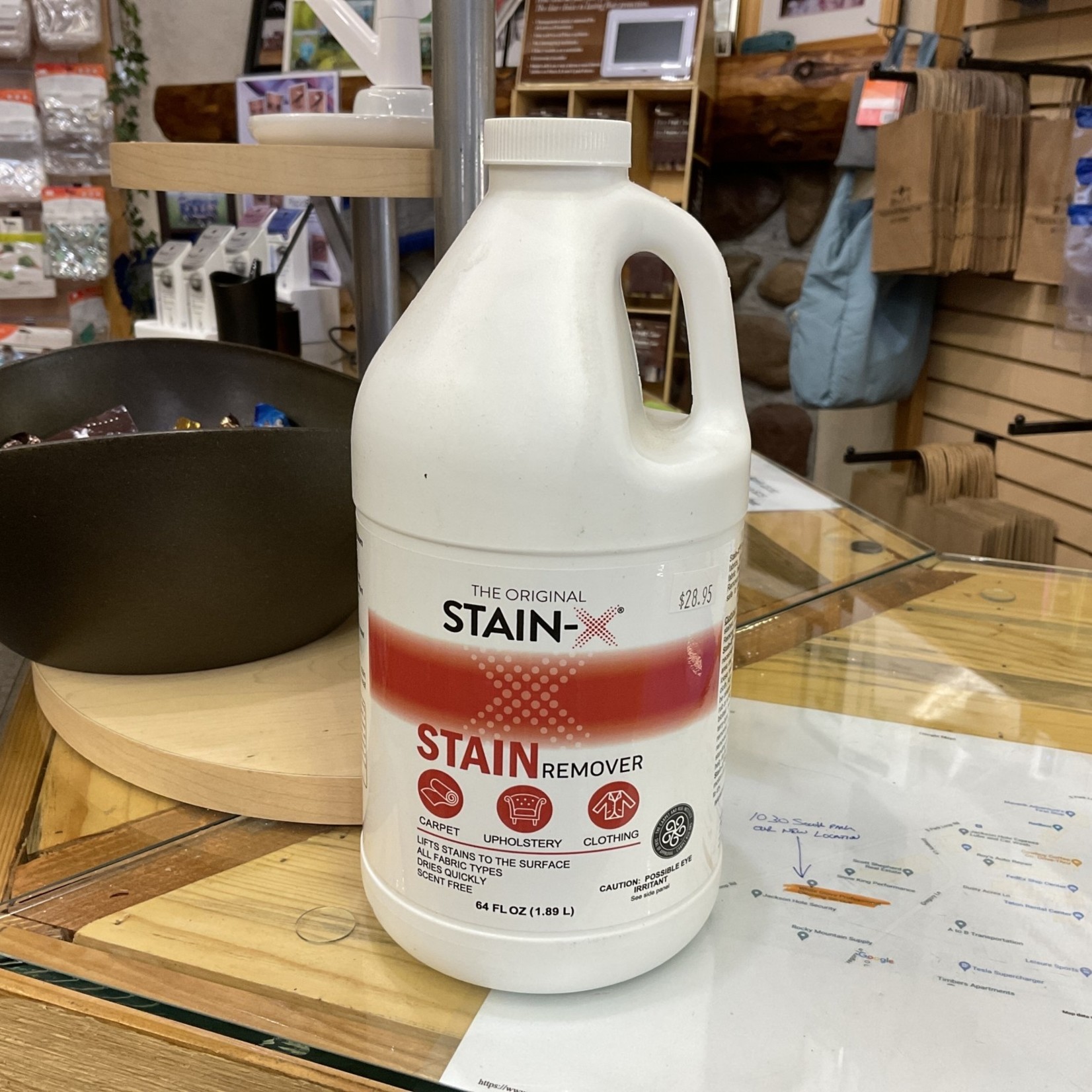 The original Stain -x Stain Remover 64 oz