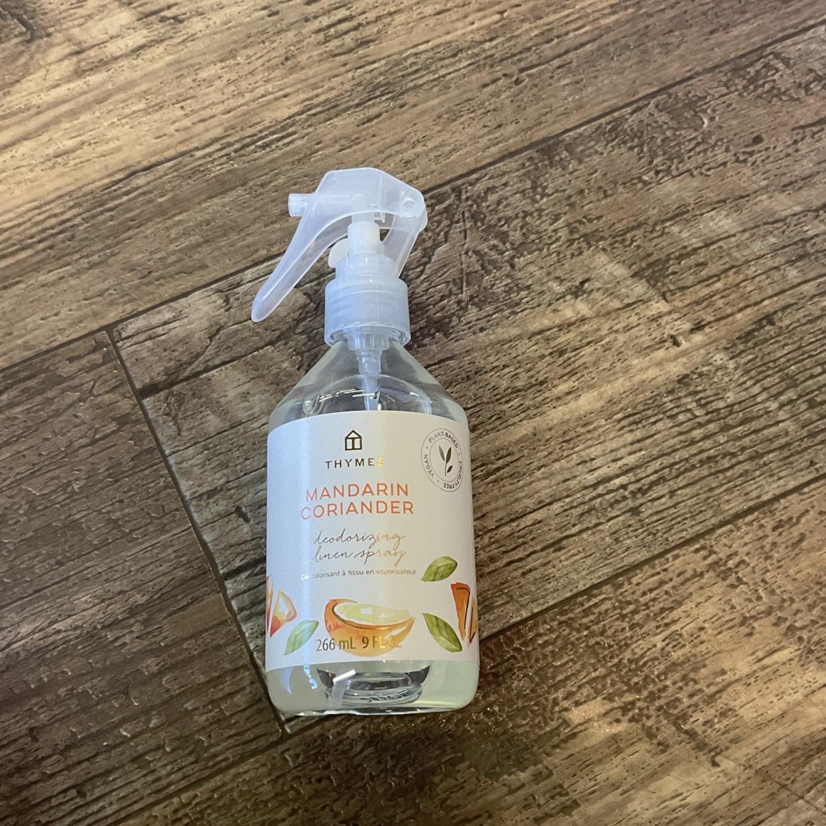 Thymes Thymes Mandarin Coriander deodorizing linen spray 9 oz