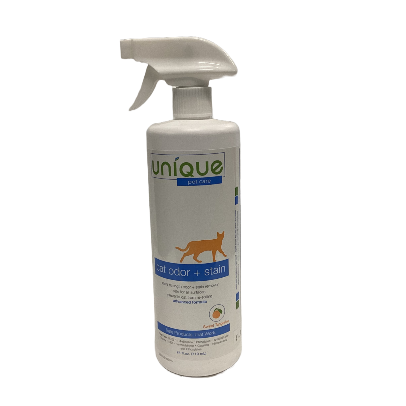 Unique Advanced Cat Odor + Stain Remover 24 oz