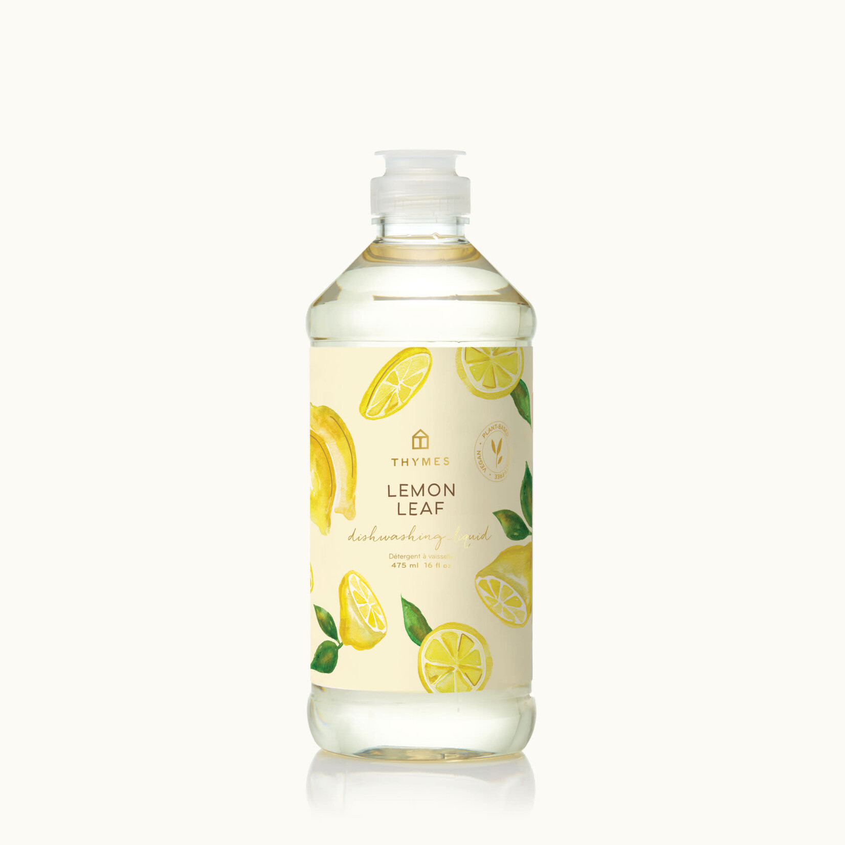 Thymes Thymes lemon leaf dishwashing liquid 16 oz