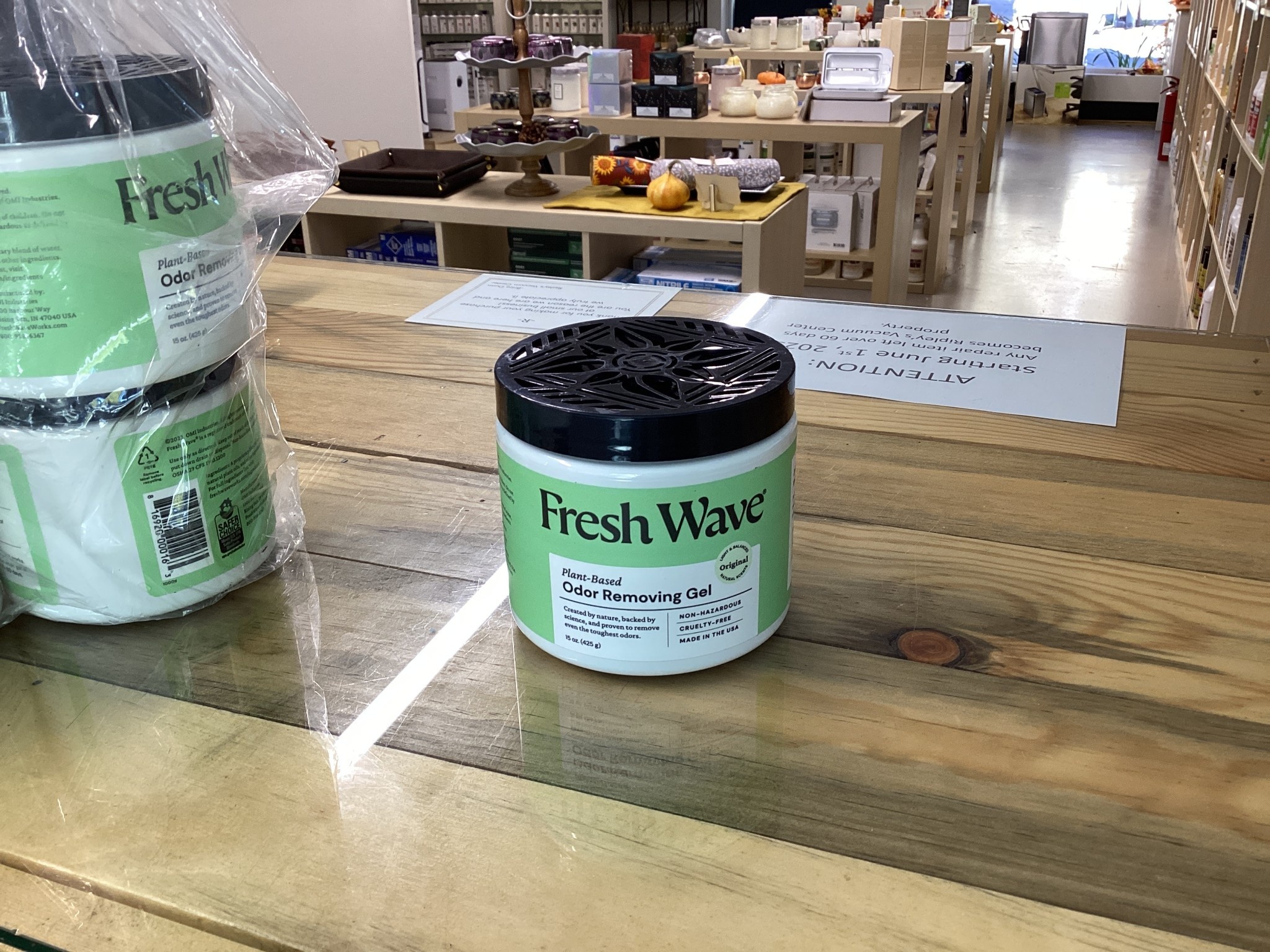 Fresh Wave Odor Removing Gel 15 oz Ripleys Vacuum Center