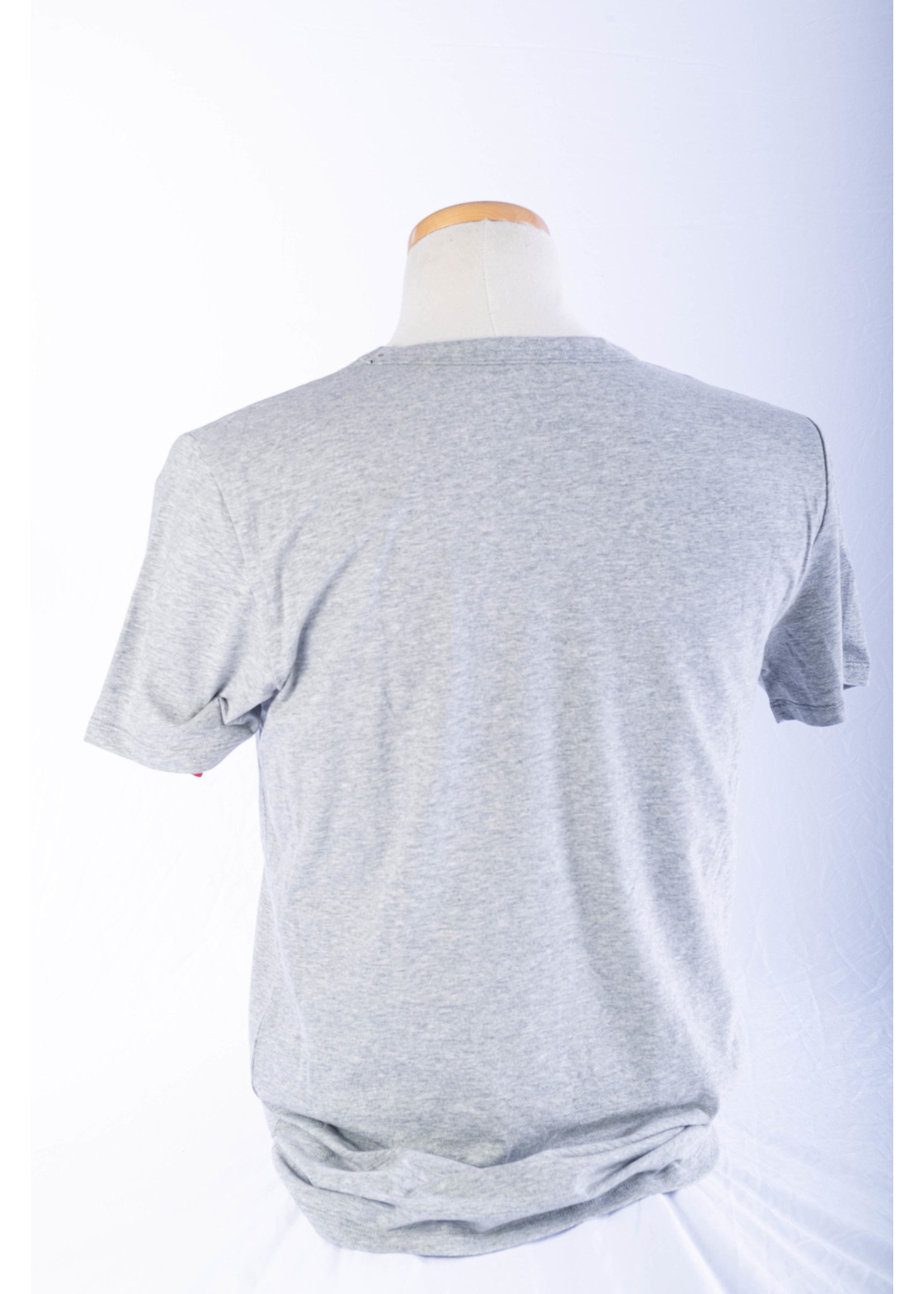 T-Shirt imprimé vintage gris