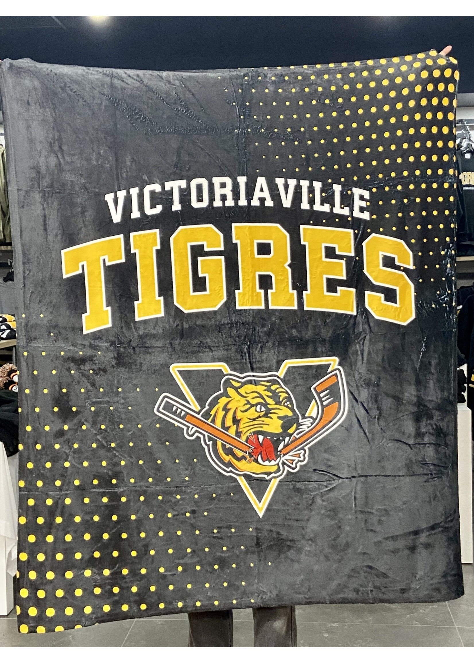 BARDOWN Doudou Tigres à pois