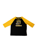 Chandail raglan manche jaune pour enfant