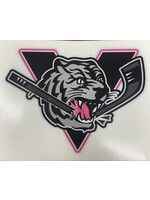Autocollant Tigres Rose 2.5 X 3.25 pouces