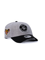 NEW ERA Casquette New Era round logo grise et noire