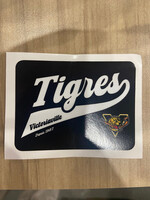 Autocollants Tigres depuis 1987 noir