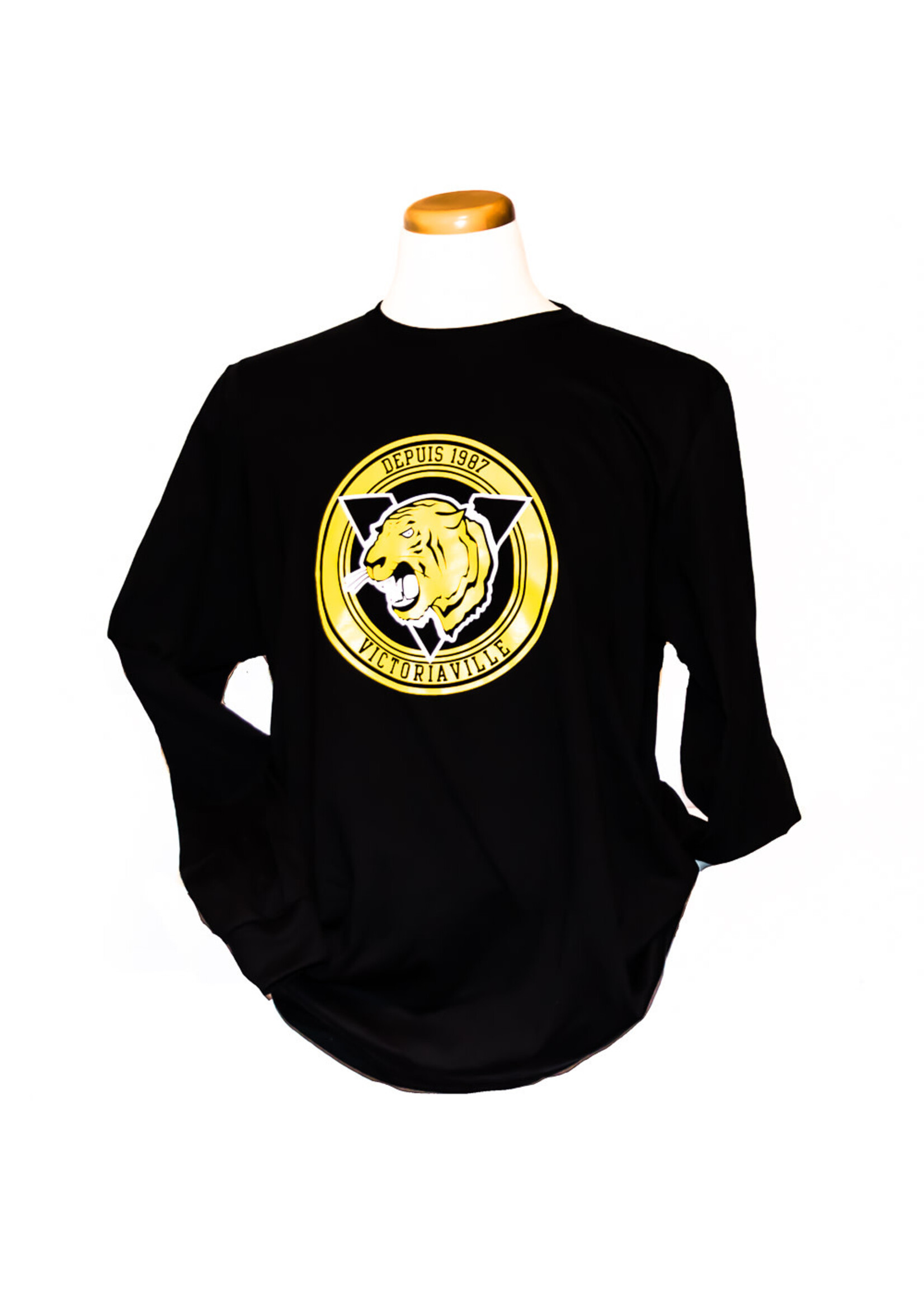 Chandail manche longue noir