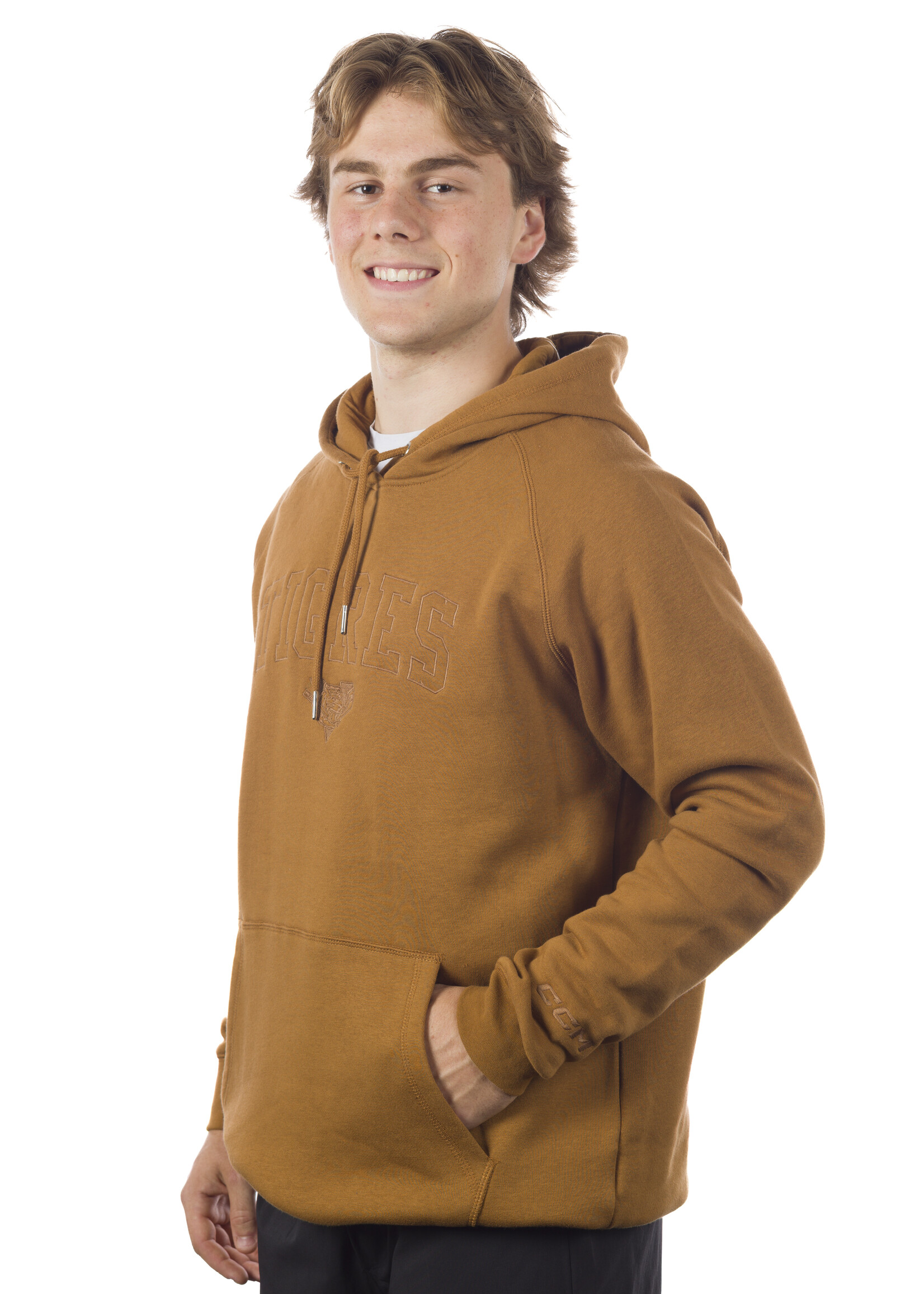 CCM CCM Premium chandail à capuchon brun
