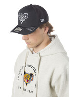 New Era all black logo filet casquette