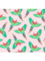 FreeSpirit Fabrics Tula Pink-Macaw Ya Later-Dragonfruit#PWTP170.DRAGONFRUIT"per 1/2 mtr"