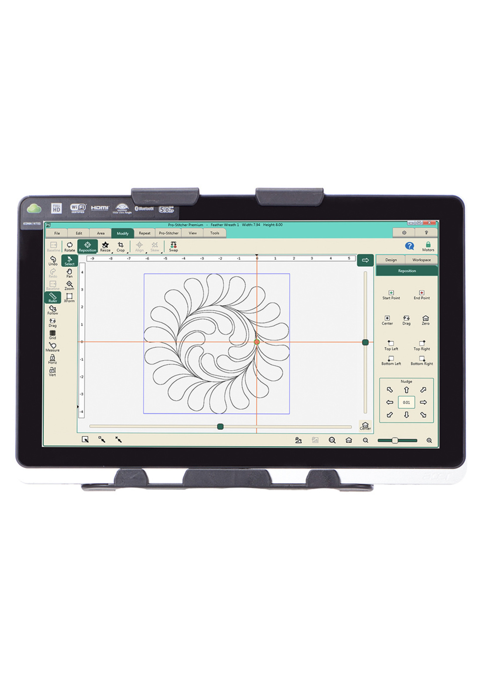 Handi Quilter Canada Handi Quilter Infintiy 28 long arm machine with 10 foot Gallery 3 Frame
