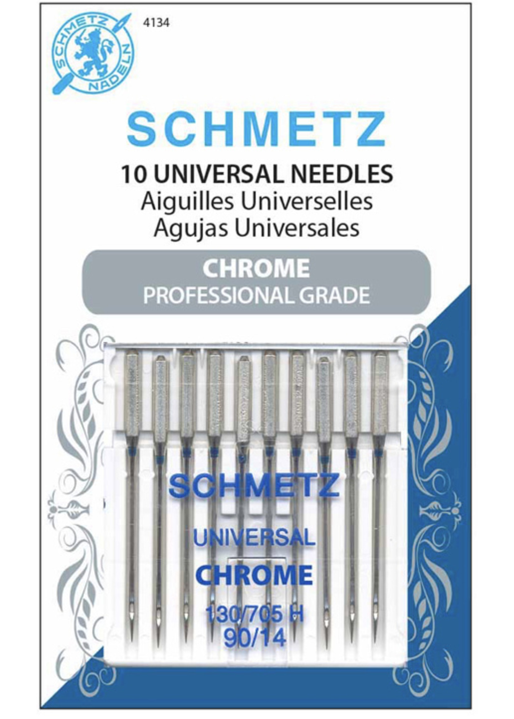 Schmetz Needles Schmetz Needles - Universal - 90/14 - Chrome - 5 pack