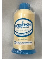 Marathon Threads Marathon Embroidery Thread 1000m - Light Yellow #2158