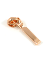 Emmaline Bags Zipper Pull slider size 3 rosegold