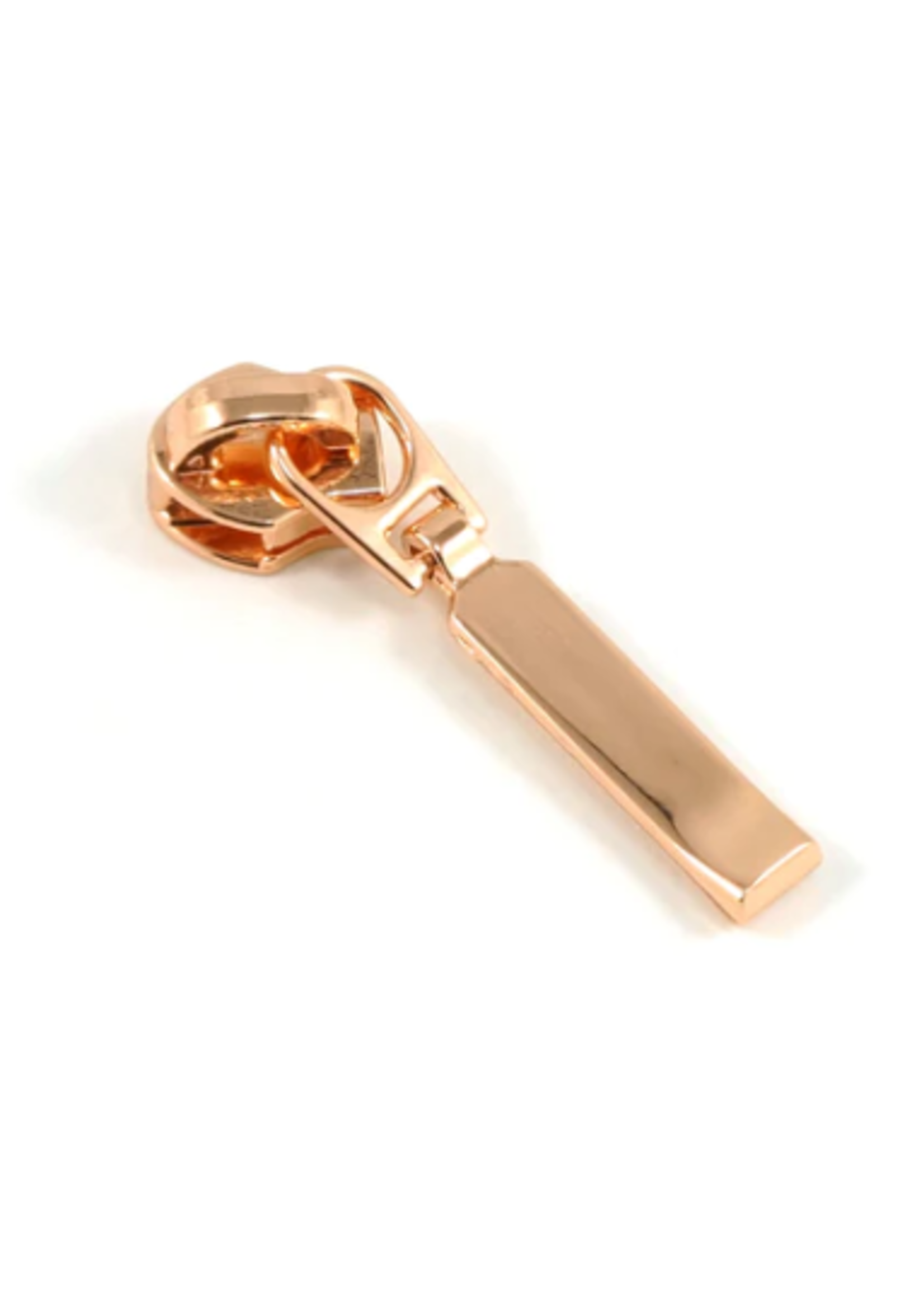 Emmaline Bags Zipper Pull slider size 3 rosegold