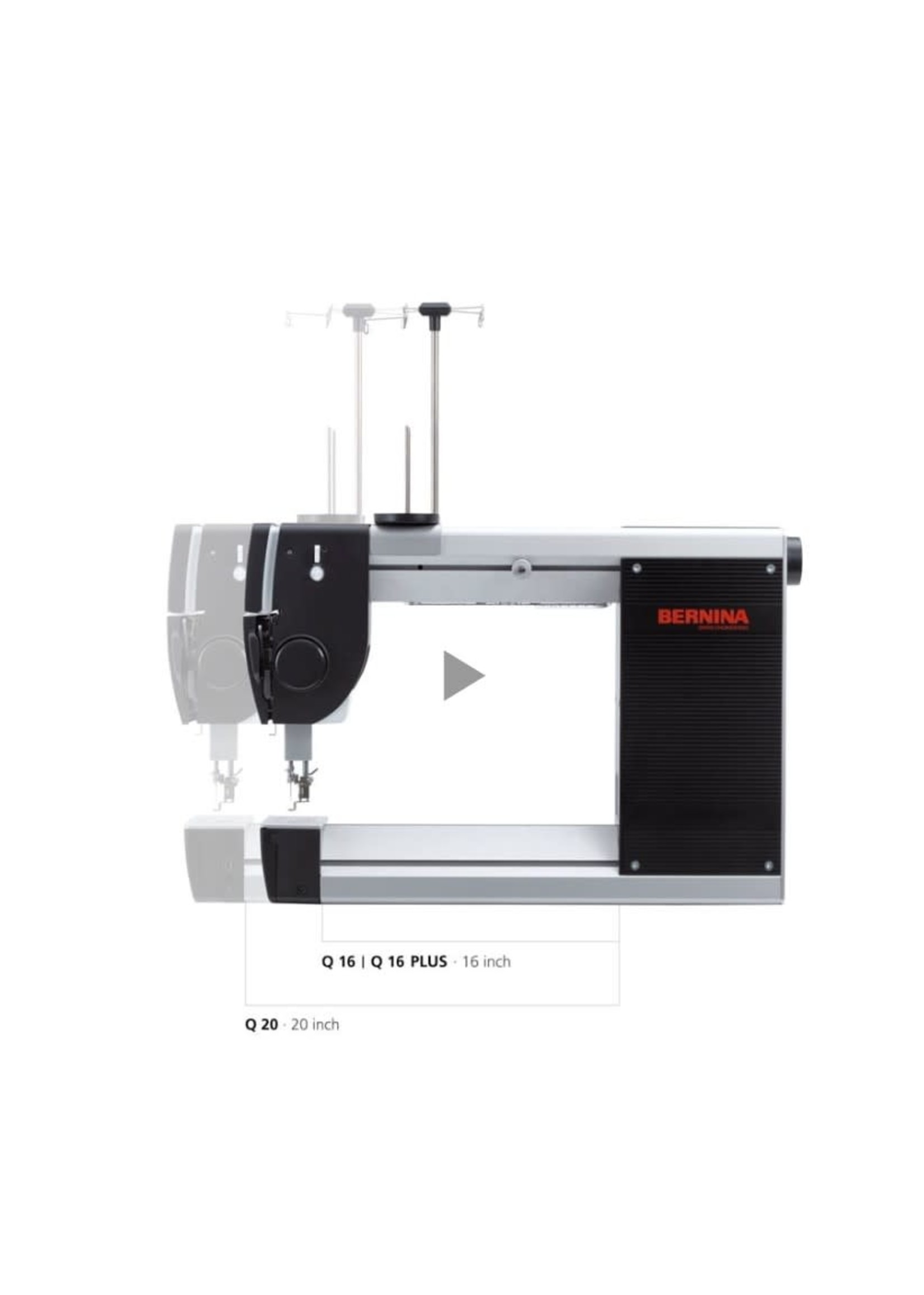 Bernina Bernina Q16 with foldable table - AVAILABLE FOR IN-STORE PURCHASE ONLY
