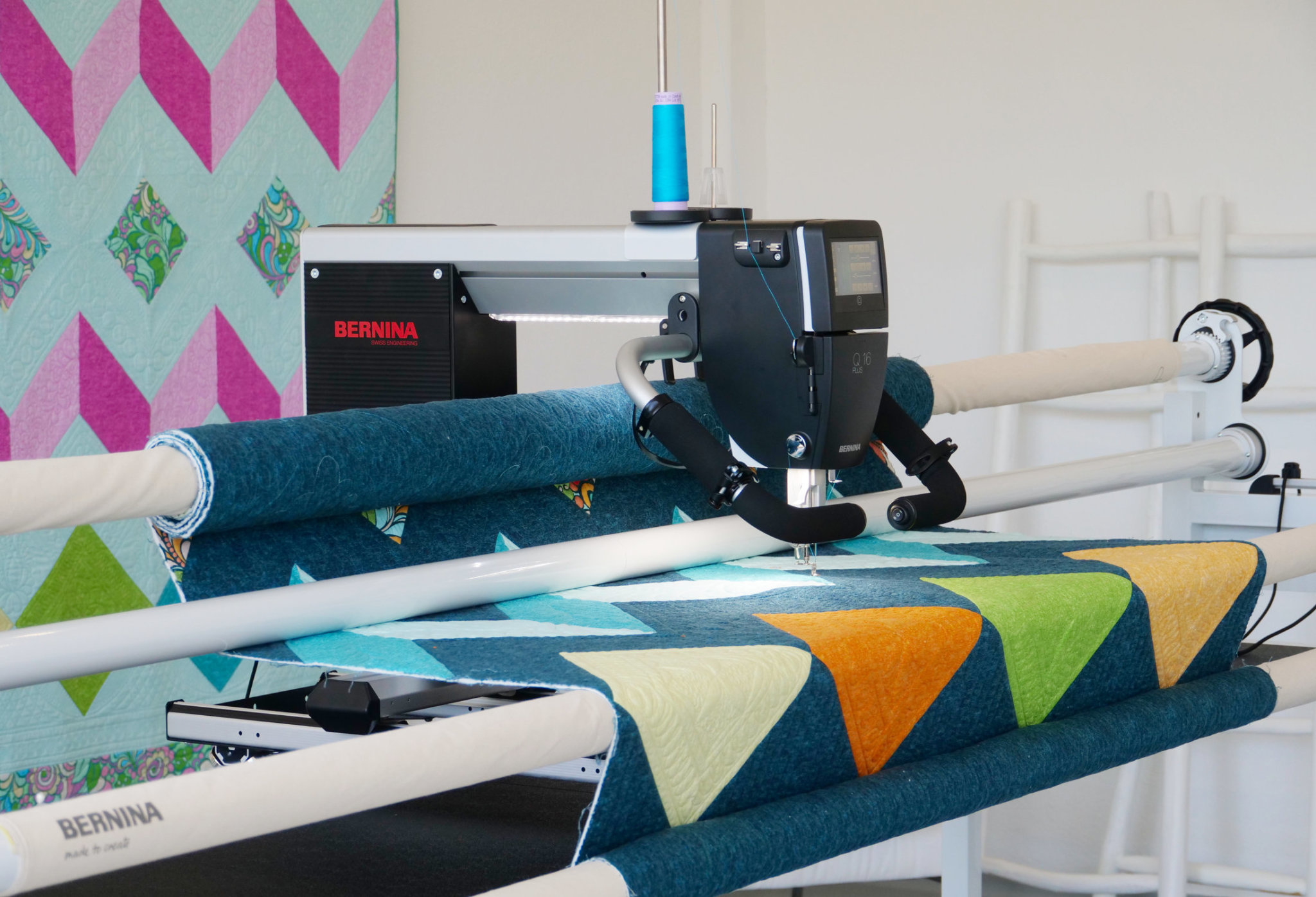Bernina Q16 PLUS Longarm Studio Frame Castle Sewing Centre