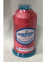 Marathon Threads Marathon Embroidery Thread 1000mtr - Devil Red #2183 Polyester