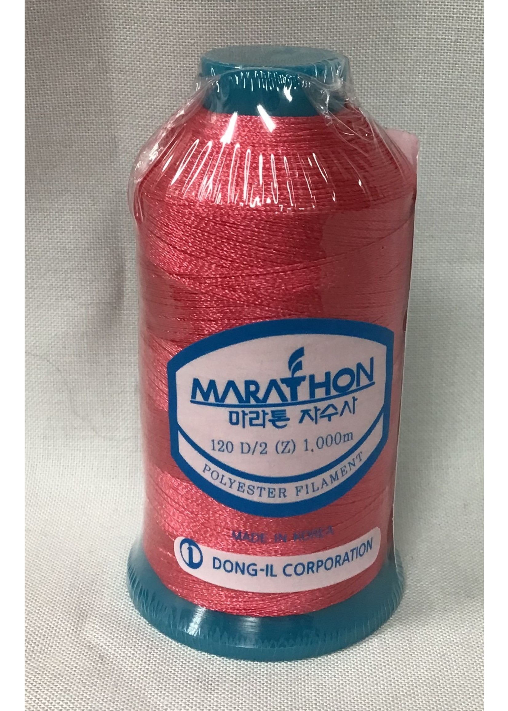 Marathon Threads Marathon Embroidery Thread 1000m -#2183 Scarlet Red