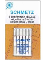 Schmetz Needles Schmetz - Machine Embroidery Needles 14/90 - 5 Pack