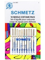 Schmetz Needles Schmetz Needles - Costume - Assorted (75/11, 80/12 & 90/14) - 10 Pack
