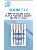 Schmetz Needles Schmetz Needles - Serger ELx705 - 90/14 - 5 pack