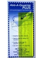 add a quarter Add-A-Quarter Plus ruler - 2"x6"