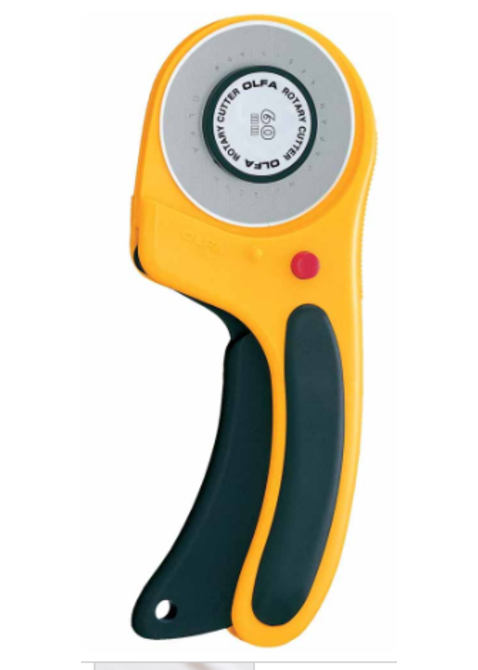 Olfa Ergonomic rotary Cutter 60mm Castle Sewing Centre