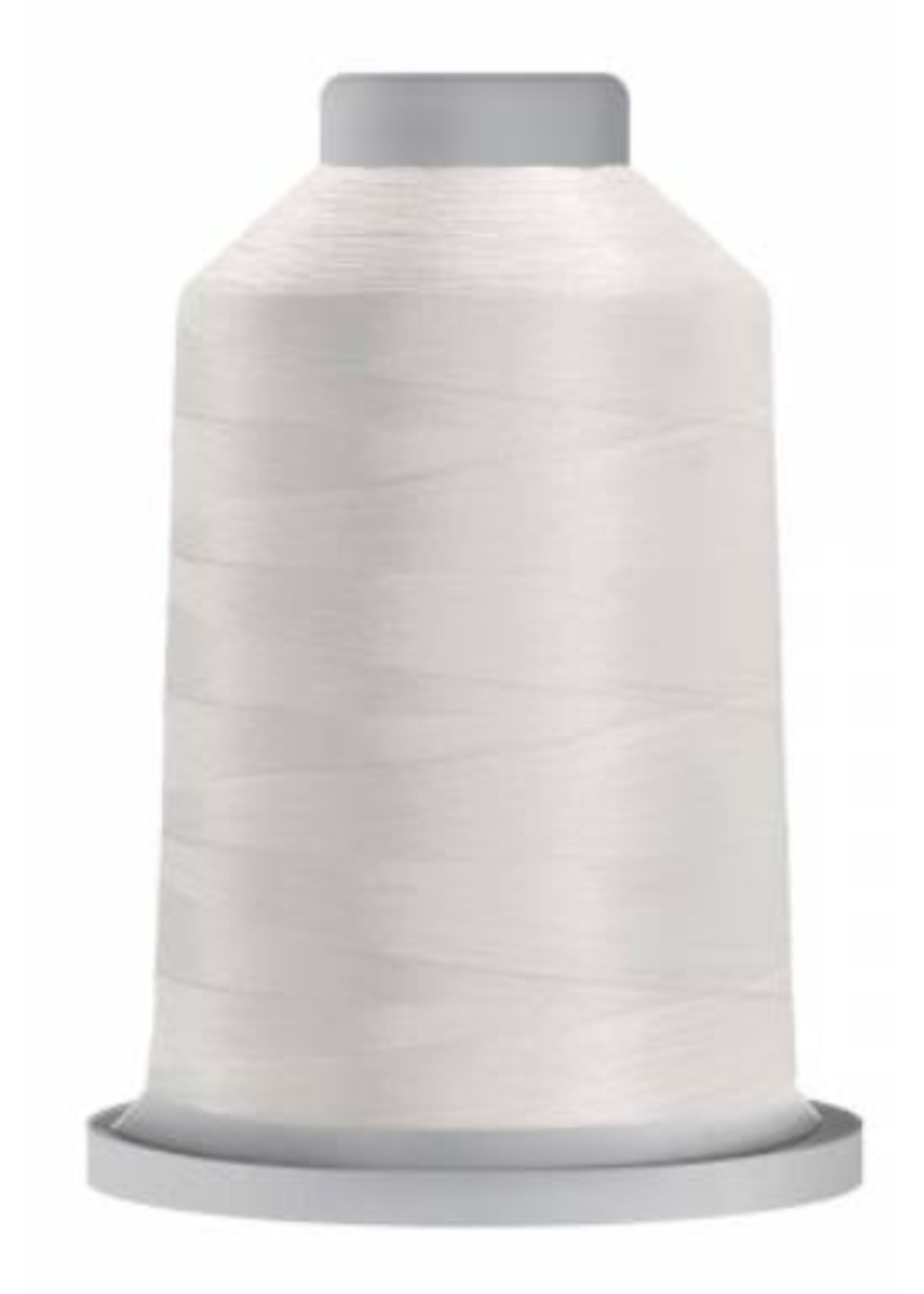 Glide Glide 40wt Polyester Thread 5,500 yd King Spool White # 450-10000