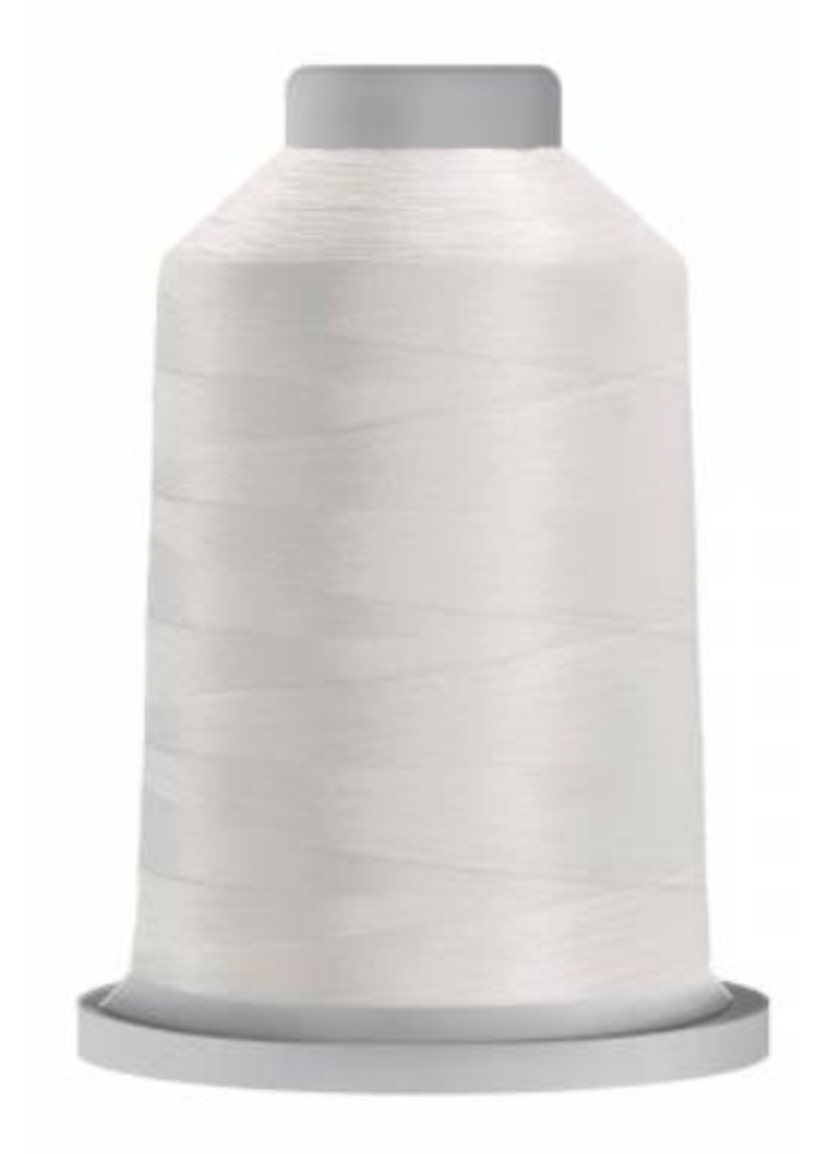 Glide Glide - Polyester Thread - King Spool - 40wt - 5000m/5500yds - White #450.10000
