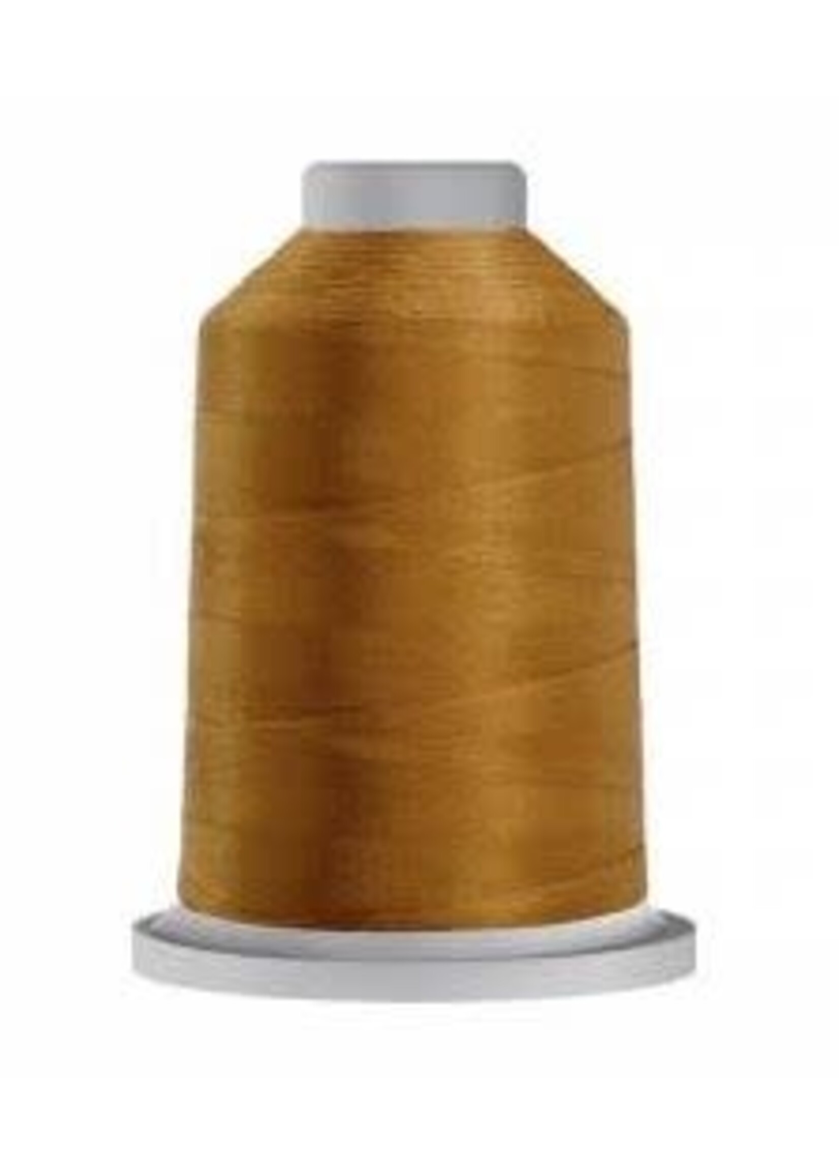Glide Glide 40wt Polyester Thread 1,100 yd Mini King Spool honey gold # 410-80125