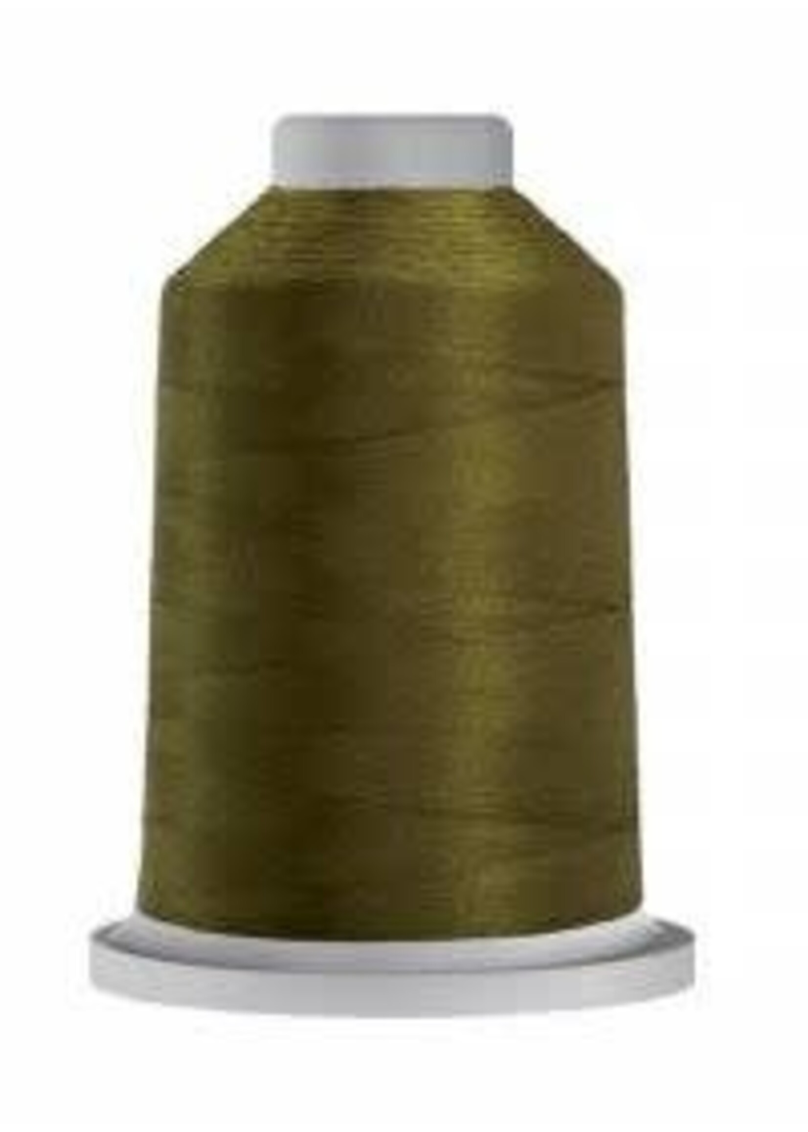 Glide Glide 40wt Polyester Thread 1,100 yd Mini King Spool lt Olive # 410-65825