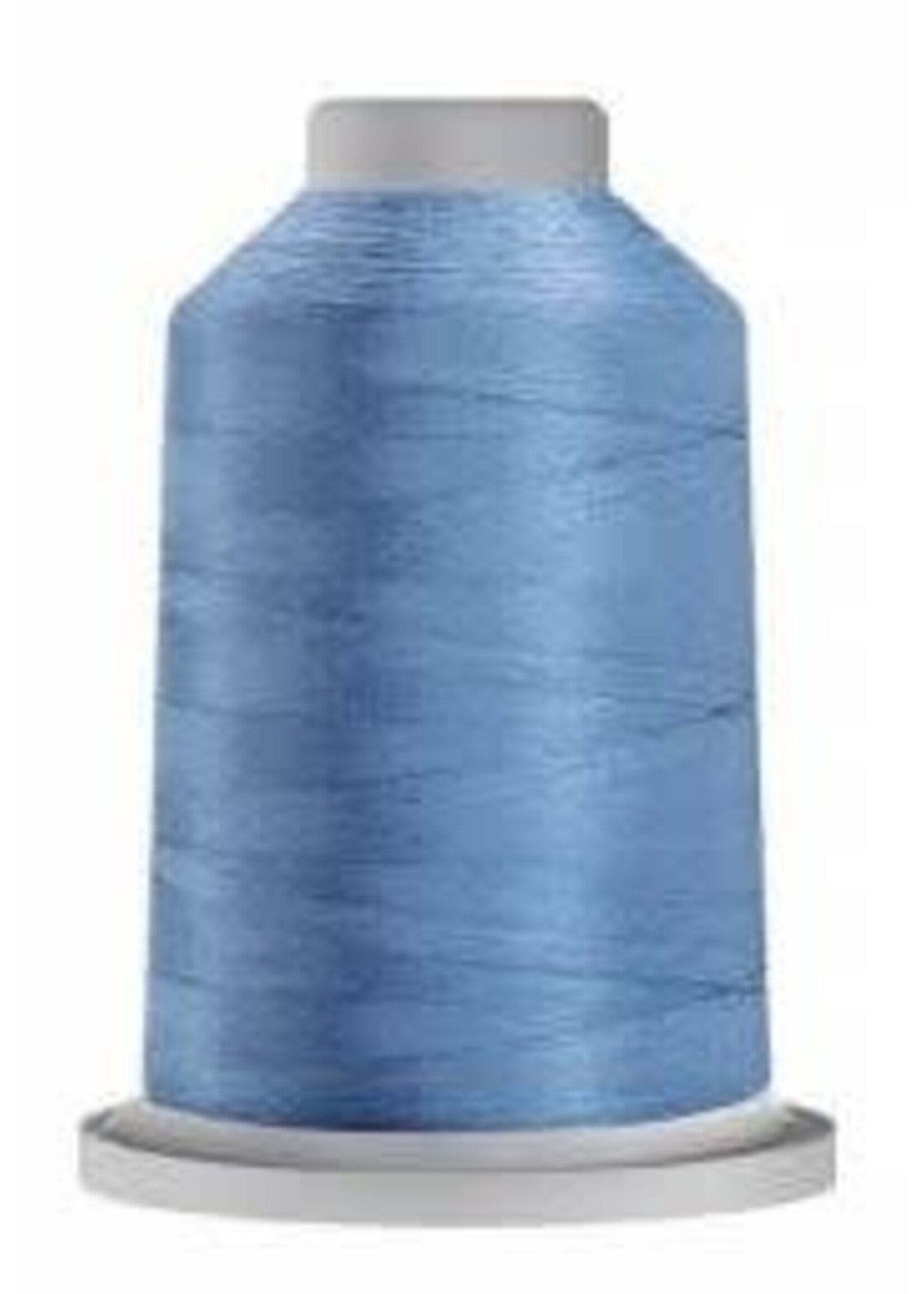Glide Glide 40wt Polyester Thread 1,100 yd Mini King Spool Hawaiian Blue # 410-30284