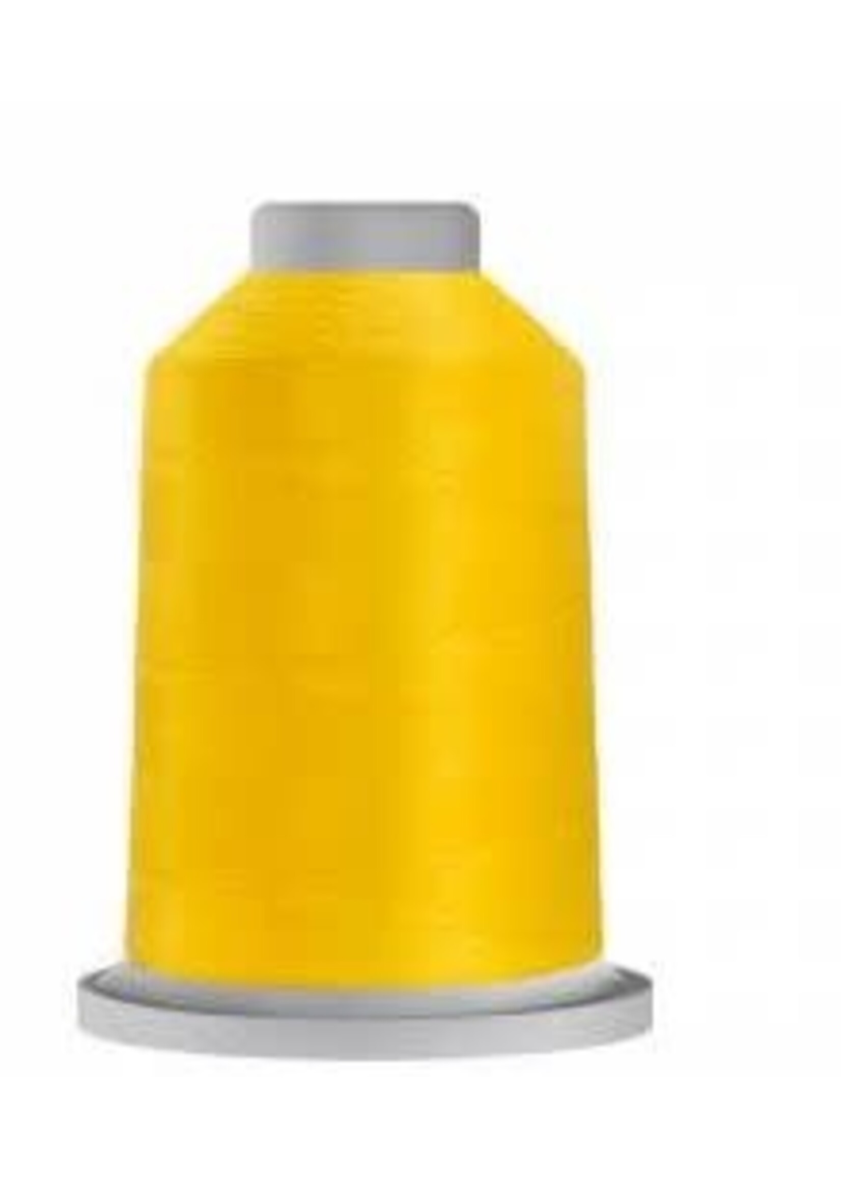 Glide Glide 40wt Polyester Thread 1,100 yd Mini King Spool-Bright Yellow # 410-80108