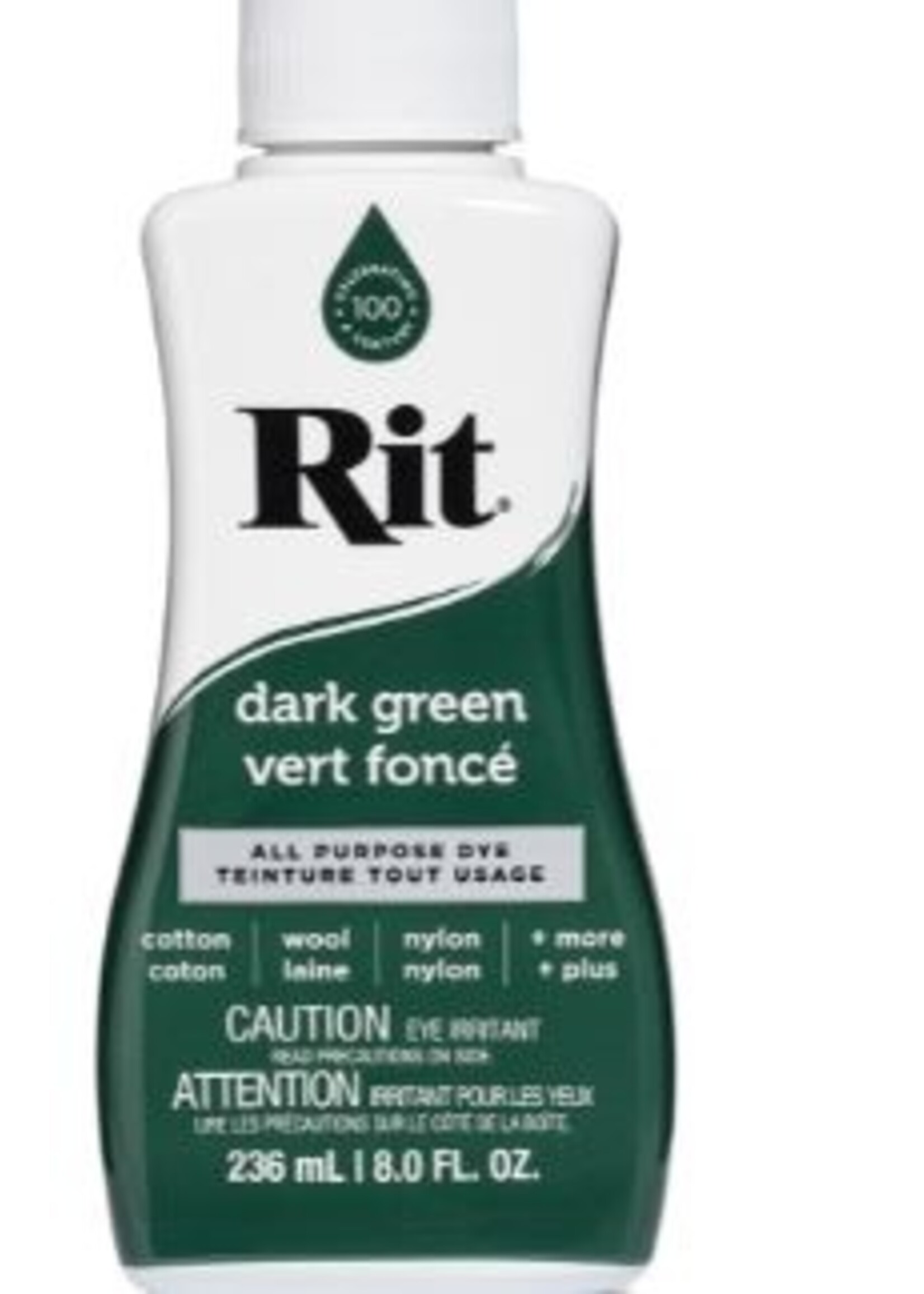 Dritz RIT All Purpose Liquid Dye - Dark Green - 236 ml (8 oz)