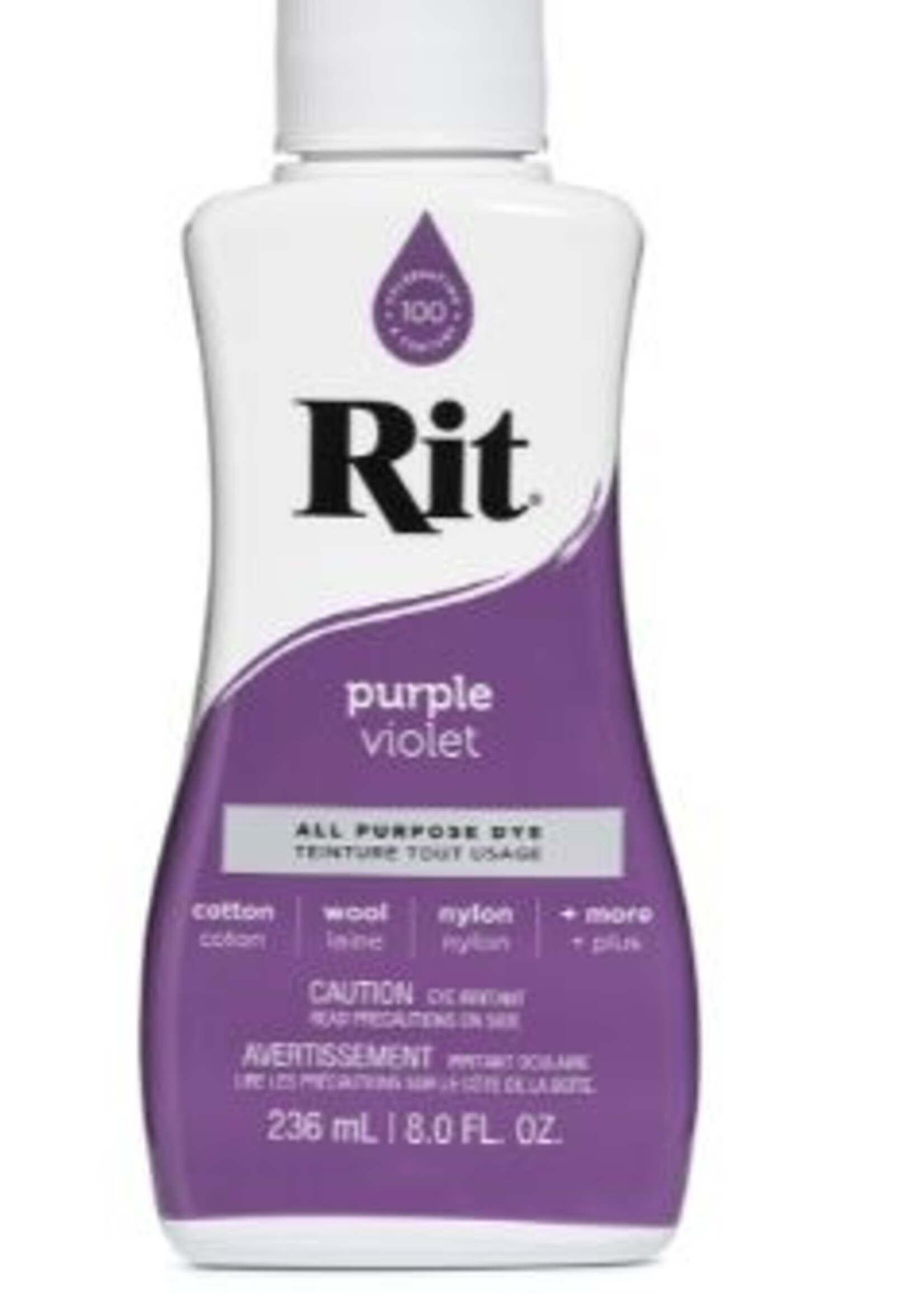 Dritz RIT All Purpose Liquid Dye - Purple - 236 ml (8 oz)