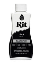 Dritz RIT All Purpose Liquid Dye - Black - 236 ml (8 oz)