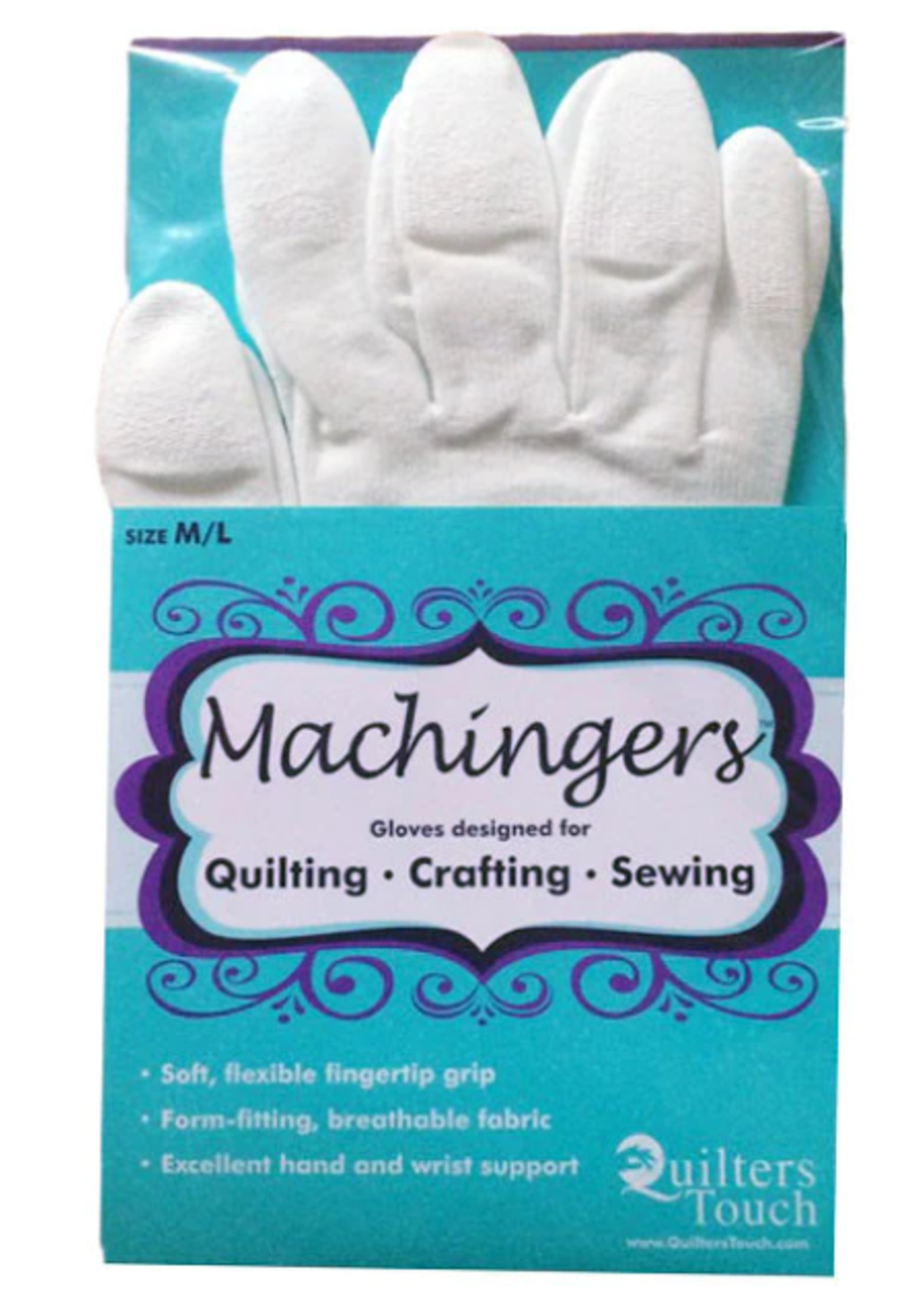 Quilters Touch Machingers Quilting Glove Medium / Large