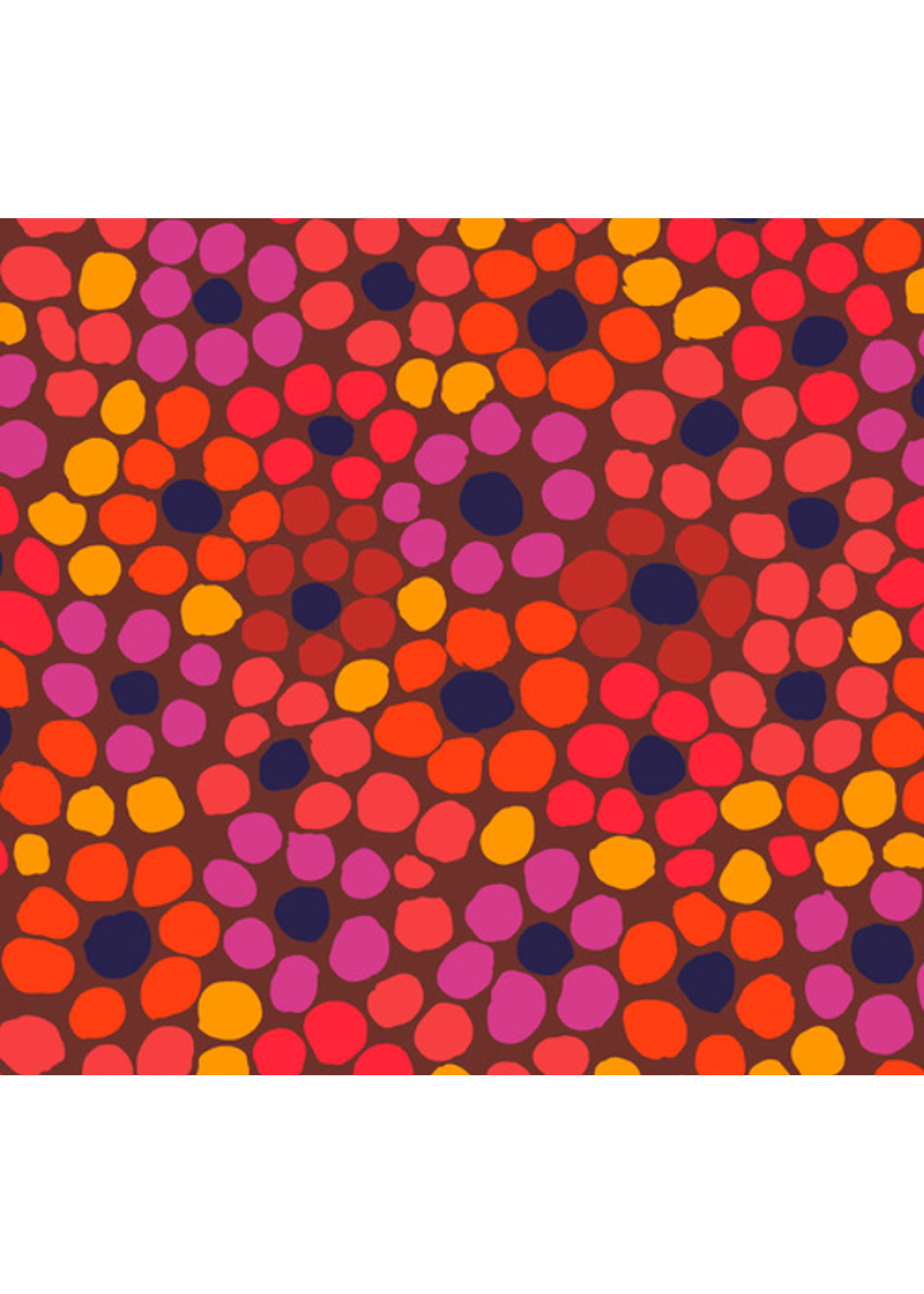 FreeSpirit Fabrics Kaffe Fasset - Flower Dot- Warm