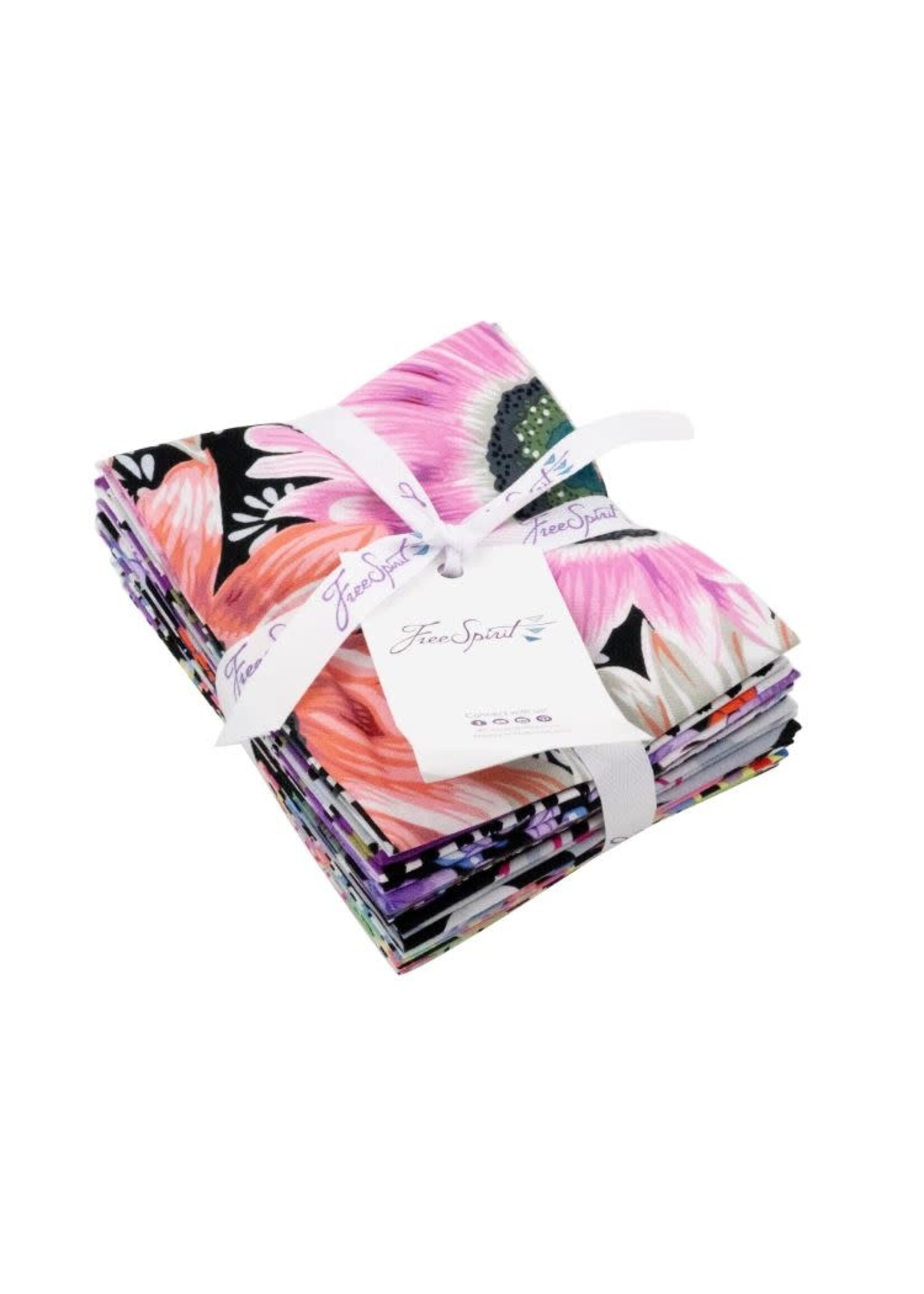 FreeSpirit Fabrics Feb 2023 - Contrast - Kaffe Fassett - 20x18in/50.8x45.72cm Squares - 11 pcs