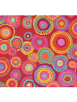 Kaffe Fassett Kaffe Fassett- Mosaic Circles- Red