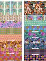 FreeSpirit Fabrics Our Fair Home - 2.5in/6.35cm - Jelly Roll - 40pcs