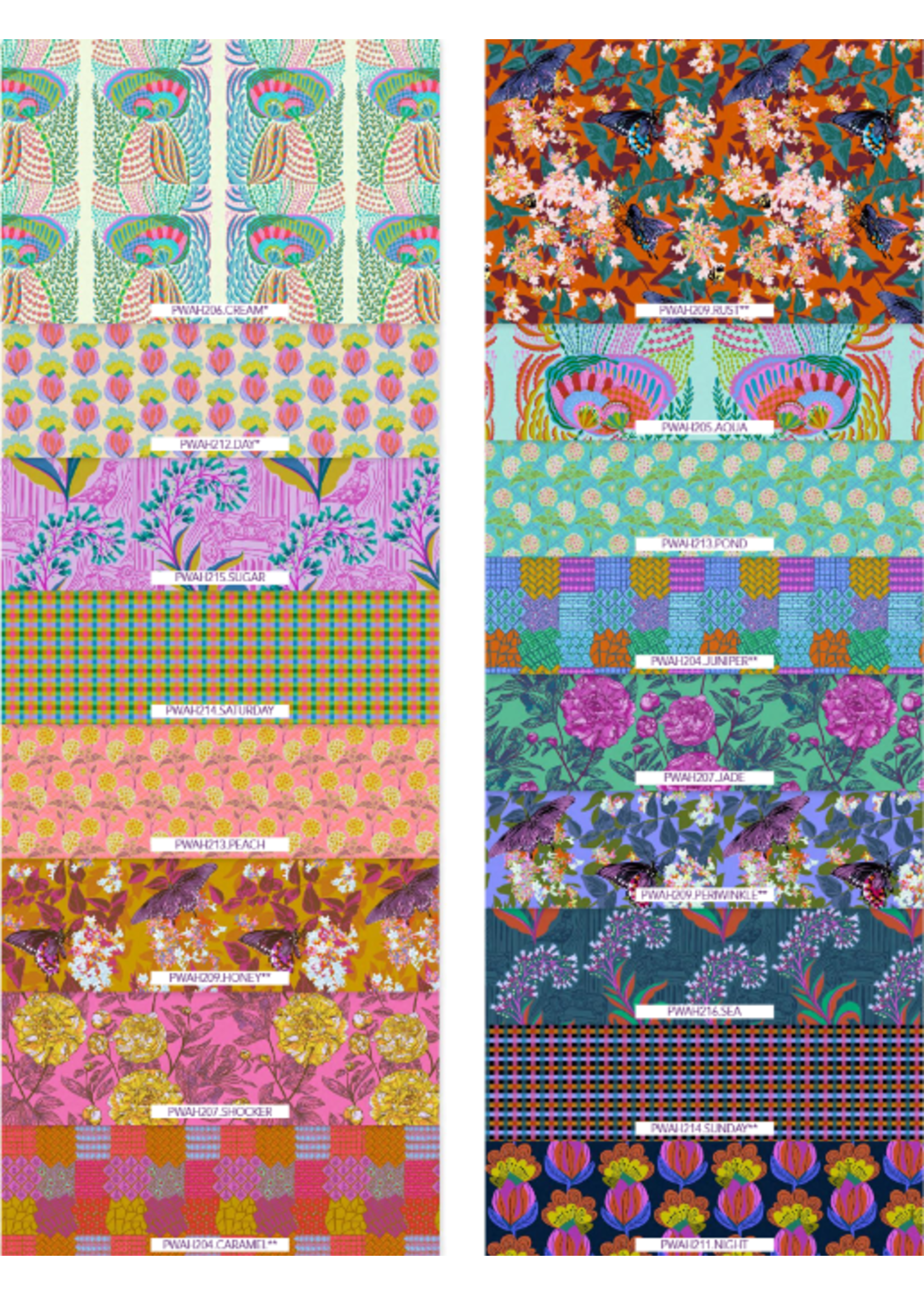 FreeSpirit Fabrics Our Fair Home - 2.5in/6.35cm - Jelly Roll - 40pcs