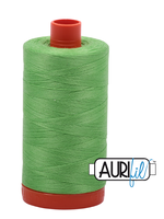 Aurifil Mako 50 wt Cotton 6737 Shamrock Green