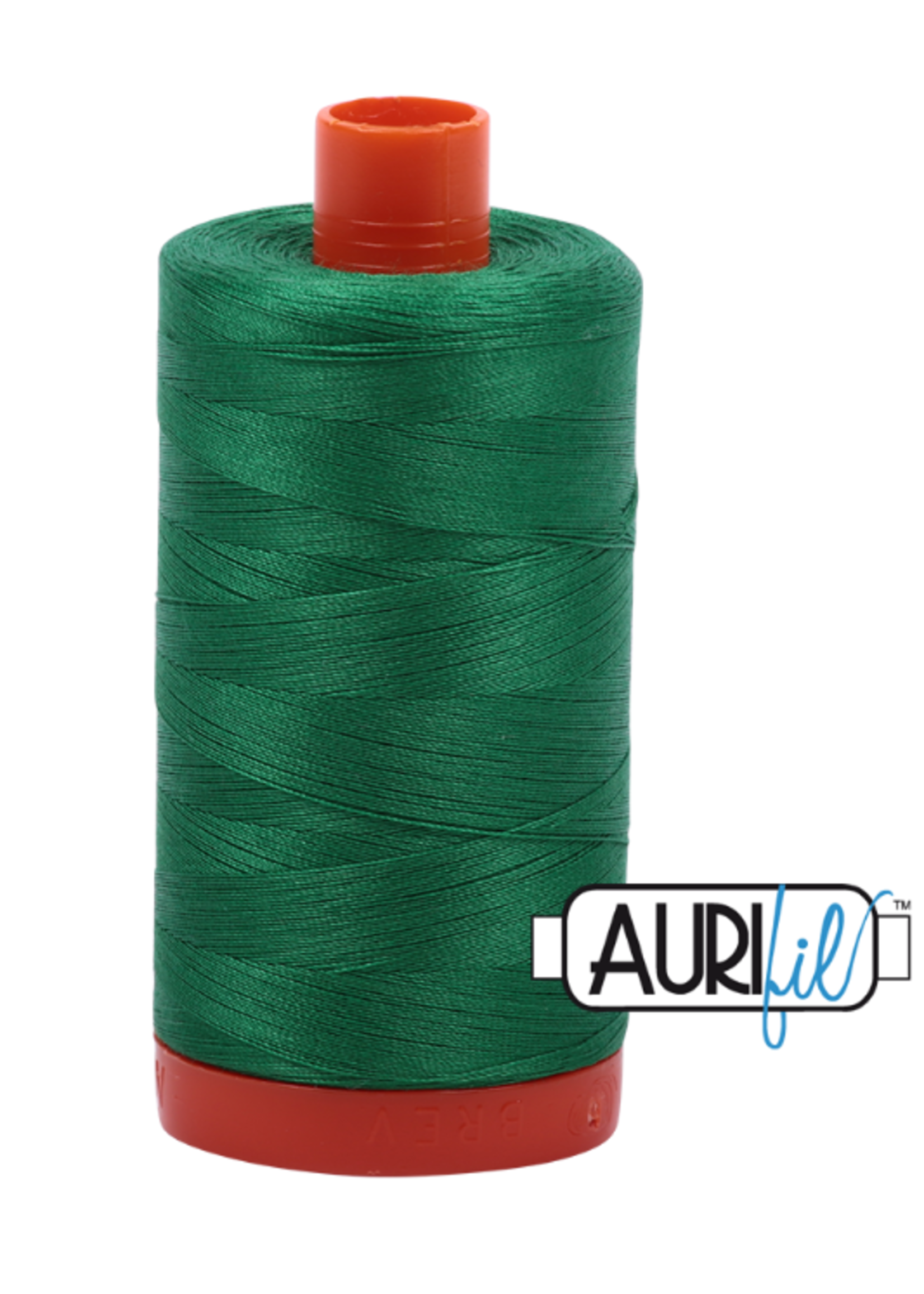 Aurifil Mako Cotton Thread Solid 50wt 1422yds 2870 Green