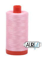 Aurifil Mako 50 wt Cotton 2423 Baby Pink